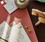 Kay Bojesen Jewellery Horse Necklace Gold Plated