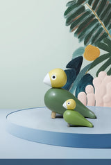 Kay Bojesen Liv & Lykke Birds Green Pair