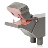 Kay Bojesen Hippo Liliput Grey