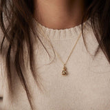 Kay Bojesen Bear Necklace Gold Plated