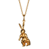 Kay Bojesen Jewellery Rabbit Necklace Gold Plated