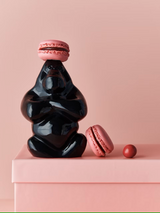 Kosta Boda Gabba Gabba Hey Glass Sculpture Small Black