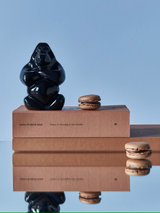 Kosta Boda Gabba Gabba Hey Glass Sculpture Small Black