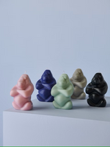 Kosta Boda Gabba Gabba Candle Blue