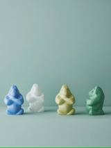 Kosta Boda Gabba Gabba Hey Glass Sculpture Small Banana Milk