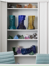 Kosta Boda The Rock Votive Iron Oxide