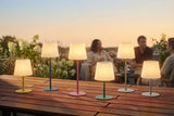 Kreafunk Arc Solar/Wireless Table Lamp Ivory Sand