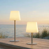Kreafunk Arc Solar/Wireless Table Lamp Ivory Sand