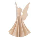 Lovi Hanging Birch Angel 13 cm Natural Wood