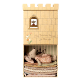 maileg princess & the pea on bed