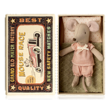 Maileg Little Sister Mouse In Matchbox