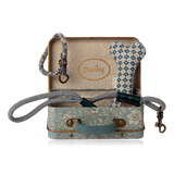 Maileg Puppy Supply Accessories In Metal Suitcase Blue