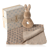 Maileg Rabbit Rattle Set Cream Peach