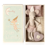 Maileg Little Sister Tooth Fairy Mouse In Matchbox