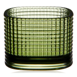 Orrefors Magica Votive Super Circle Green 5cm