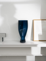 Orrefors Squeeze Vase Midnight Blue 50cm