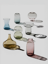 Orrefors Midsummer Wood Cranesbill Mini Vase 100mm