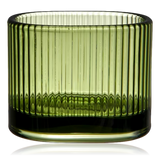 Orrefors Magica Votive Super Ellipse Green 7cm