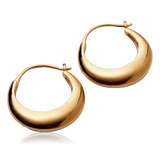 Pernille Corydon Atlas Earrings Large Gold