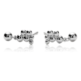 Pernille Corydon Pebble Stud Earrings Silver