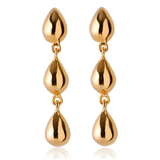 Pernille Corydon Rain Earrings Gold Drop