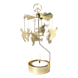 Pluto Rotary Candle Holder Peace On Earth