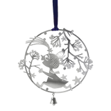 Pluto Hanging Decoration Little My First Snow Silver