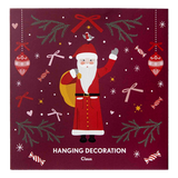 Pluto Hanging Decoration Santa Claus Gold