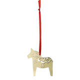 Pluto Hanging Decoration 3D Horse Gold