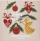 Pluto Hanging Decoration Trumpet Angel Gold