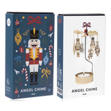 Pluto Rotary Candle Holder Nutcracker Gold