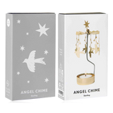 Pluto Rotary Candle Holder Starling Gold