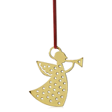 Pluto Hanging Decoration Trumpet Angel Gold