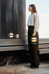 Rosendahl Soft Spot Solar Circular Lamp 25cm Pine Green