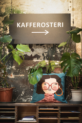 Spira of Sweden Face Cushion Cover Hedda