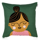 Spira of Sweden Face Cushion Cover Esmerelda
