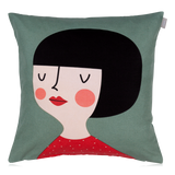 Spira of Sweden Face Cushion Cover Kerstin