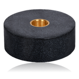 Uyuni Lighting Marble Base Candleholder Black