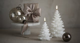 Uyuni Lighting LED Christmas Tree Candle Nordic White 9 x 12 cm