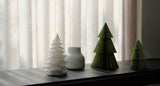 Uyuni Lighting LED Christmas Tree Candle Nordic White 9 x 12 cm