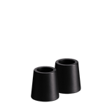 Uyuni Lighting Light Candle Holder Mattte Black (Mini Taper) Set of 2