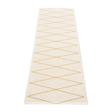 Pappelina Max Rug Ochre & Vanilla 70 x 240 cm