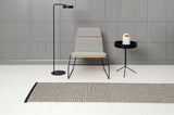 Pappelina Effi Rug Black & Vanilla 70 x 200cm