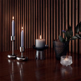 Iittala Nappula Candle Holder Short Steel