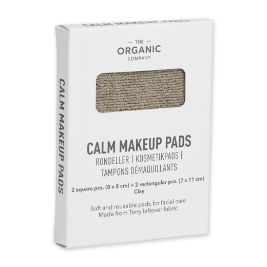 The Organic Company Calm Makeup Pads Clay