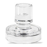 Broste Petra Glass Candle Holder Small Clear