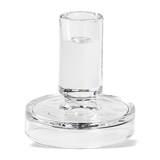 Broste Petra Glass Candle Holder Medium Clear