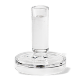 Broste Petra Glass Candle Holder Large Clear