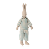 Maileg Rabbit In Checked Pyjamas Size 2