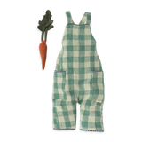 Maileg Rabbit In Green Checked Overalls Size 3